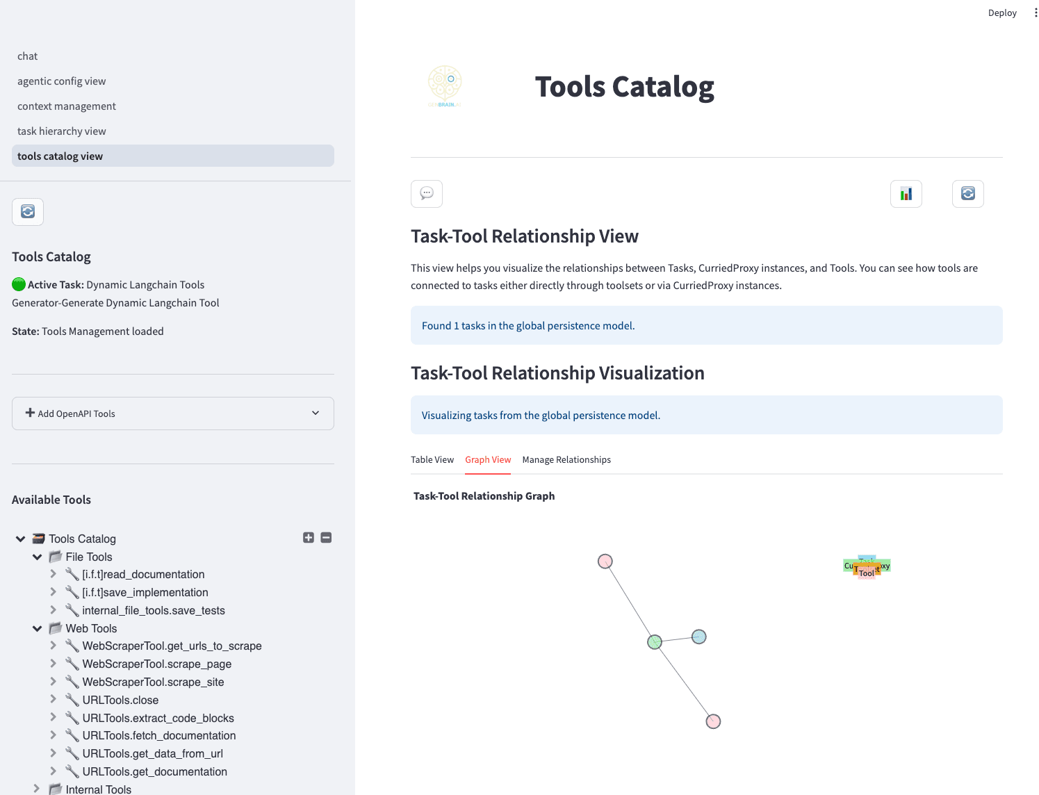Tools and CurridProxy