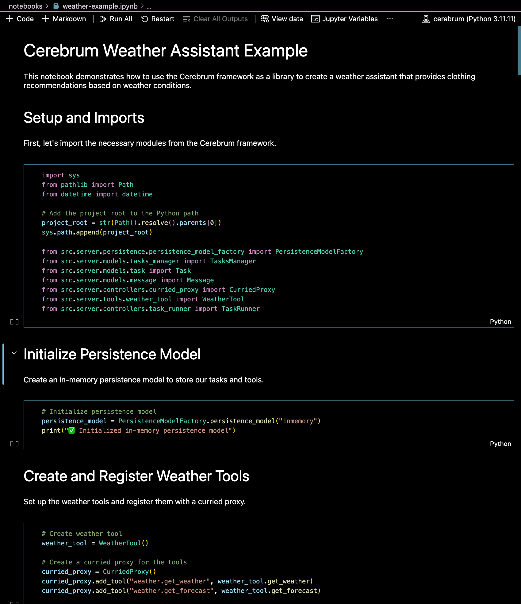 Python Framework